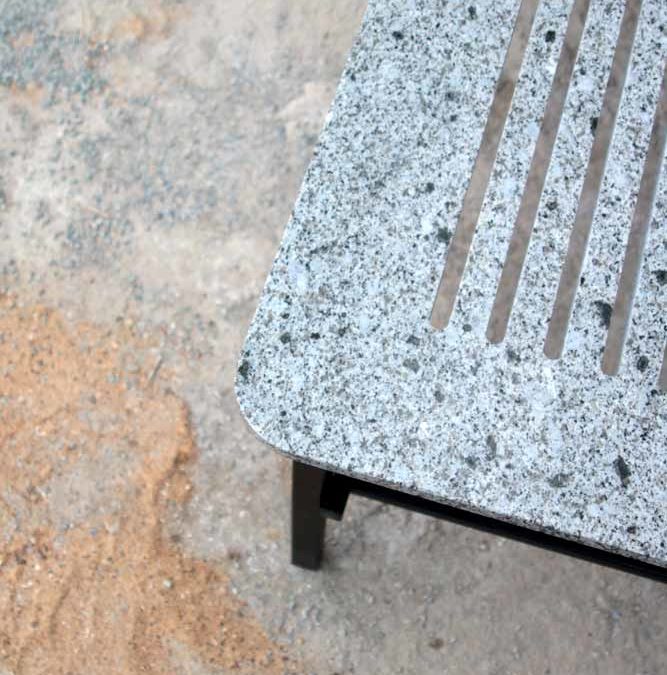 Table en Granit Maen – Marbrerie Bertin x Thomas Dellys