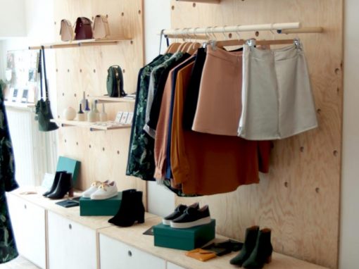 Aménagement intérieur du magasin Stories – Rennes