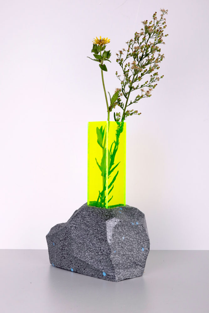 vase vésuvio Jaune