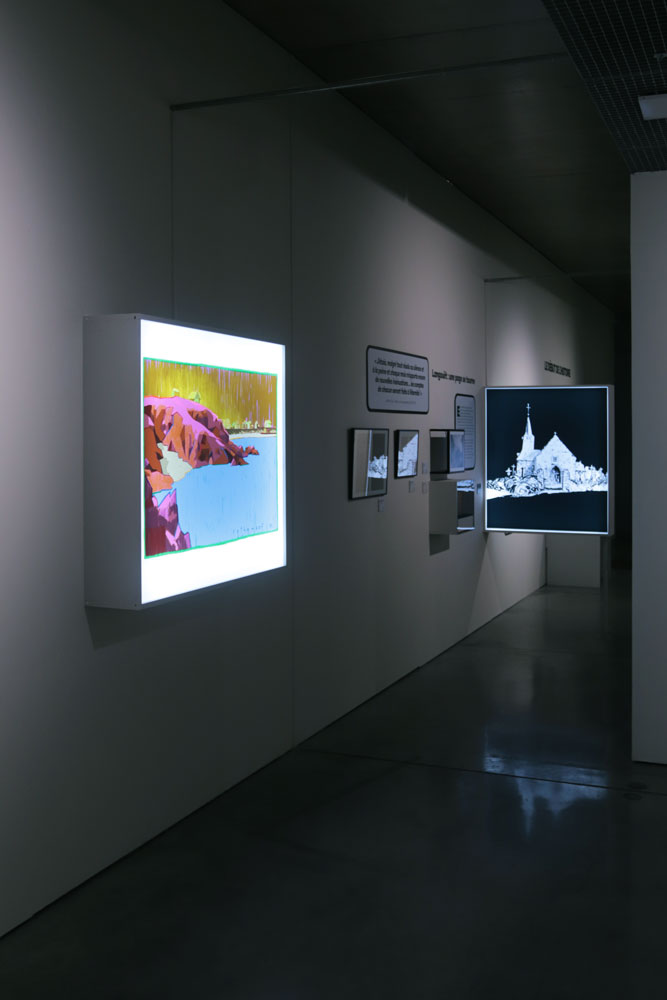 Vue d'exposition de l'Auvergne à la carte